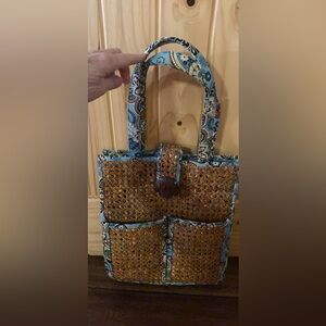 Vera Bradley Blue Tiki Tote